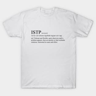 ISTP Personality (Dictionary Style) Light T-Shirt